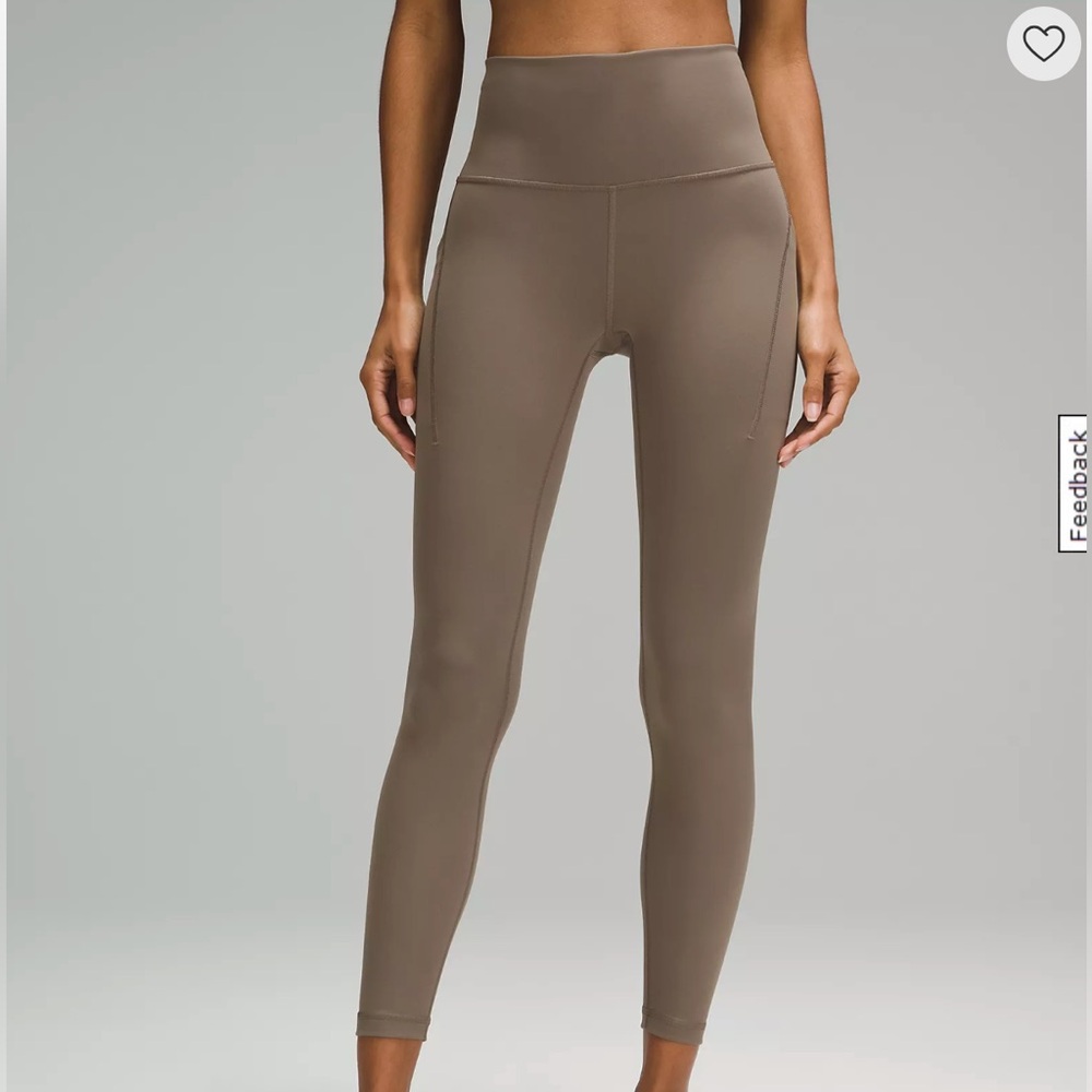 Lululemon Wunder Train High-Rise Tight with Pockets 25”